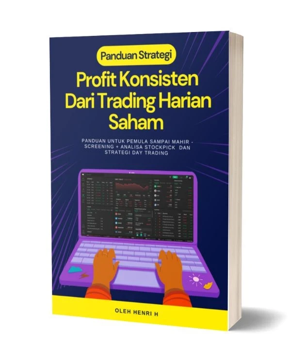Cover Ebook Profit Konsisten Dari Trading Harian Saham